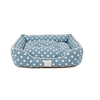 Dot Design Soft Plush Large Dog Beds