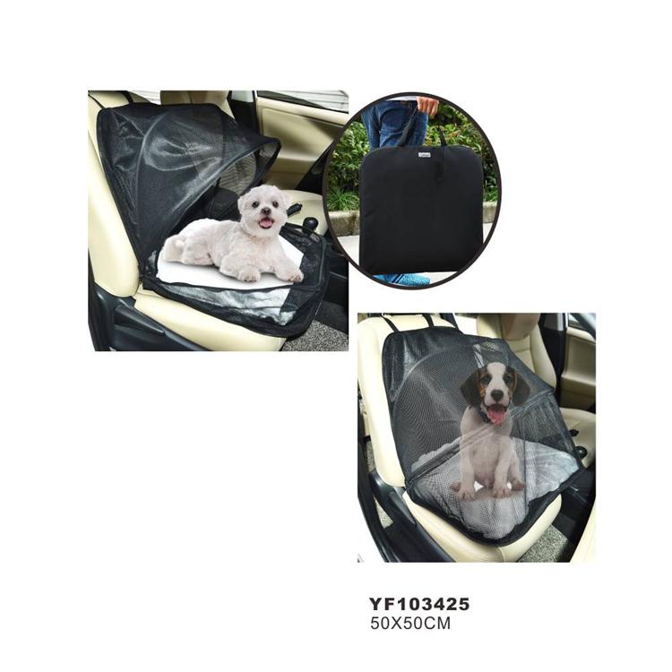 Wholesale Manufacturer Large Black Waterproof Foldable Dog Car Seat Cover,Washable Carrier Pet Car Seat Cover