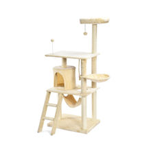 Pets Accessories Cat Activity Platforms Sisal Cat Tree House,Scratching Post Large Cat Tree Tower With Ball