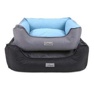 Wholesale OEM Available Custom Logo Promotional Grey Links Pet Dog Bed