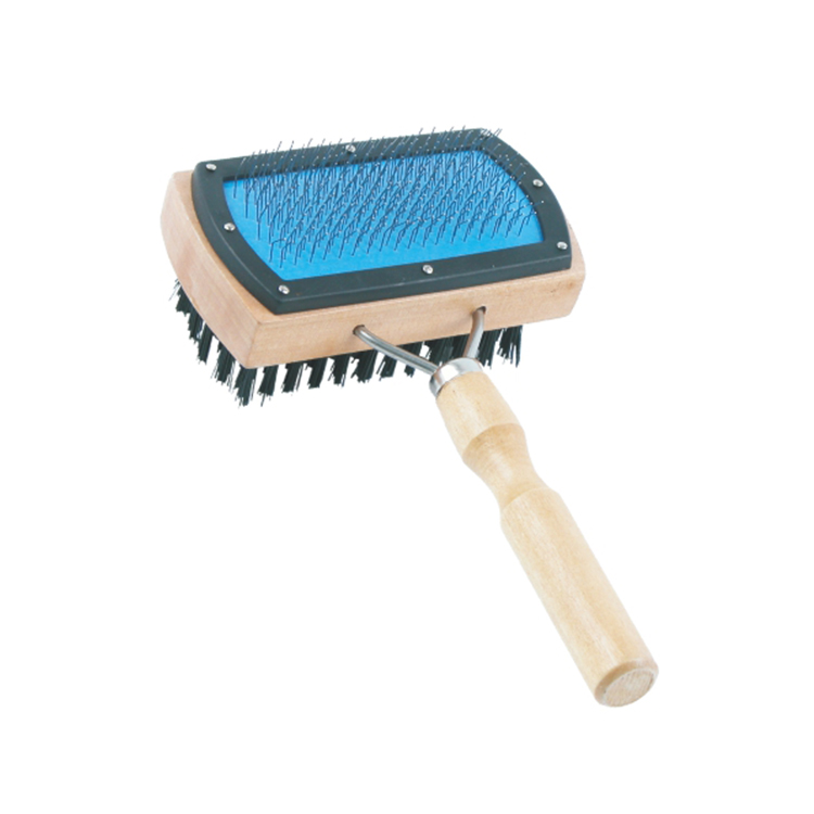 Pet Grooming Tools Dog Slicker Brush With Soft Handle