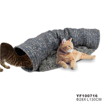 Manufacture Collapsible Pet Cat Play Tunnel Toy Tube