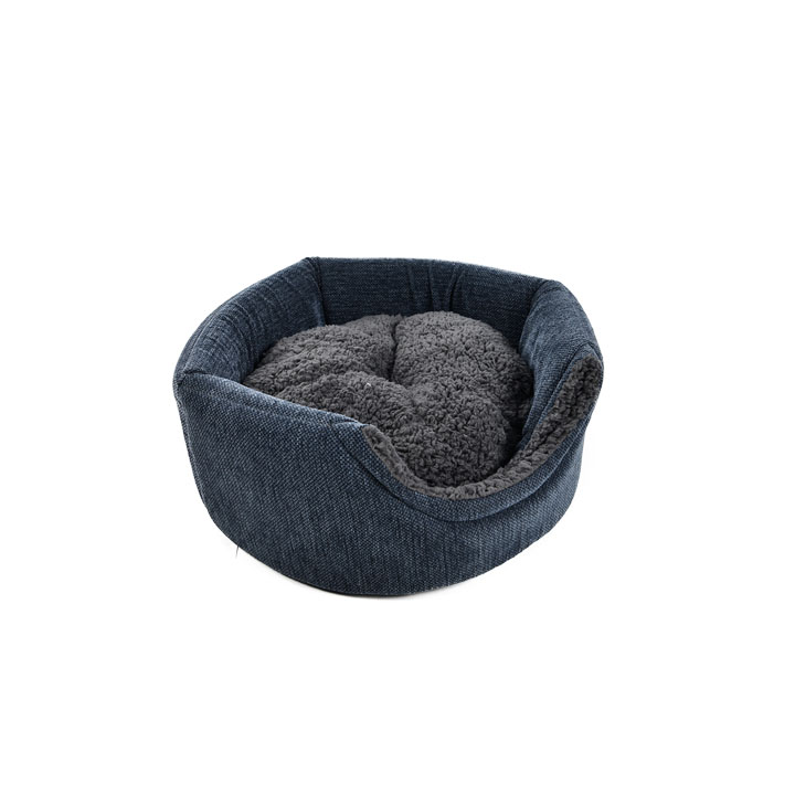 Luxury Plush Unique Foldable Two Ways Use Cat Bed with Thick Organic Cotton