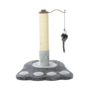 Worth Buying Cat Scratcher Tree With Playing Swing Toys
