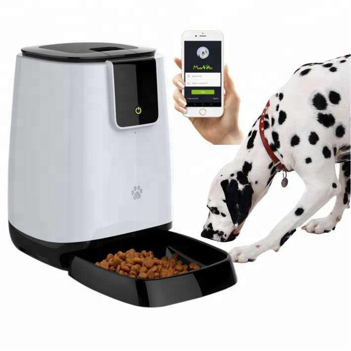 Promotional High Quality Durable Hard Plastic Dog Smart Automatic Pet Food Feeder