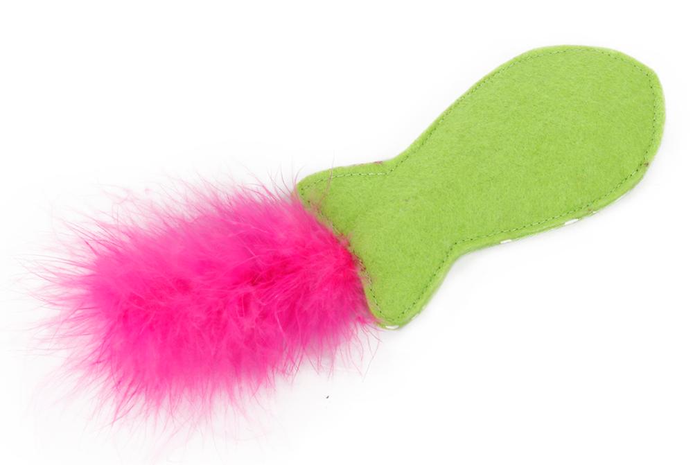 Fish Shape PP Fiber Soft Feather Cat Toy