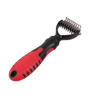 Pet Product Quick Clean Grooming Tool Red Dog Groming Rakes Comb