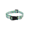 New design green dog adjustable collars for puppy