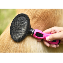 Pet Products Pink Hair Cleaning Dog Comb