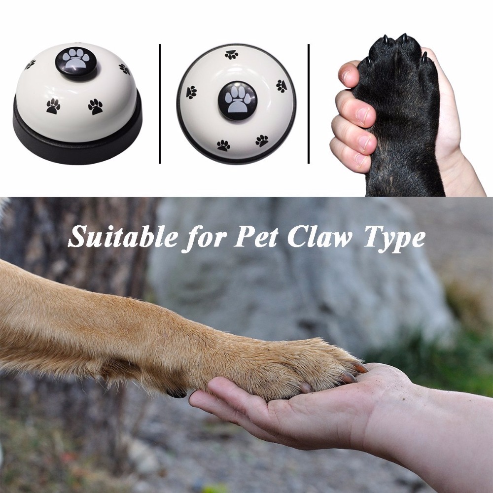 Pet Training Dog Bells for Potty Training and Communication Device Dog Cat Intellectual Toys Sound ring button Bells