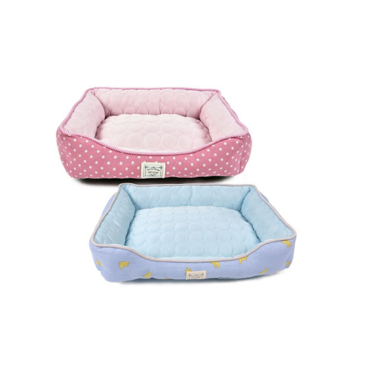 New Design Mesh Cloth Pink Summer Pet Dog Bed