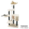 Petstar OEM Available Pet White Scratching Post Luxury Cat Tree Tower