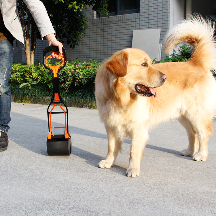 Pet Products Long Handle Portable Dog Pooper Scooper