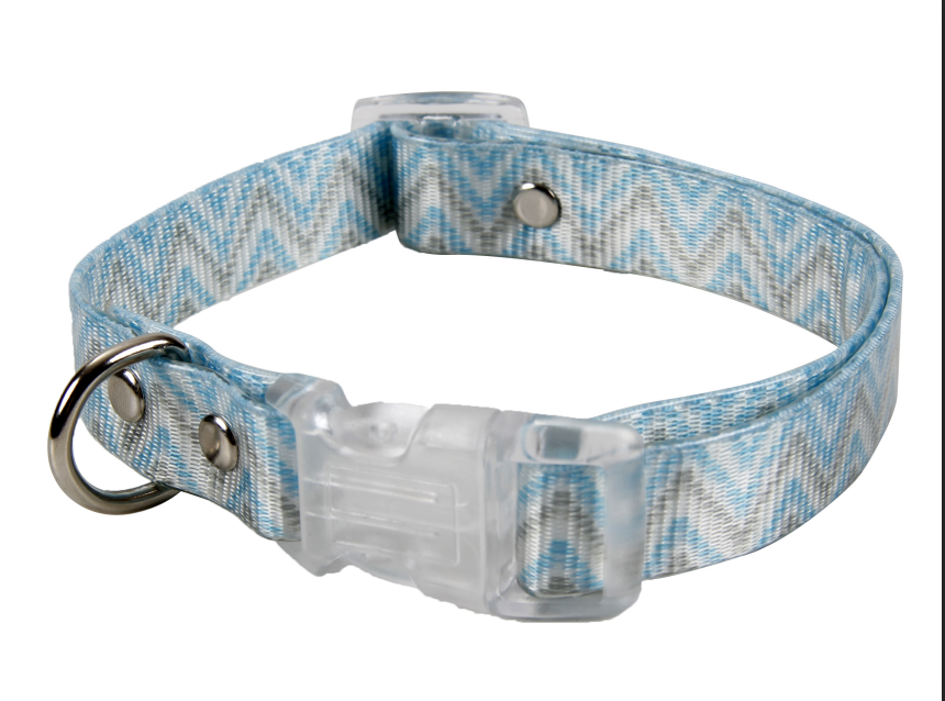 Transparent TPU leather dog collar adjustable Collars for Dogs Small Medium Large