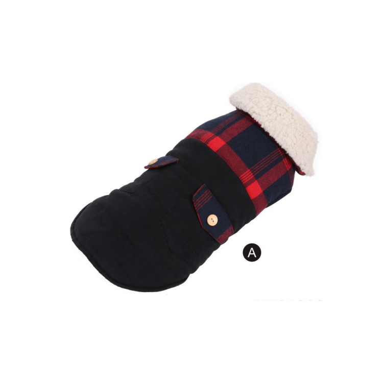 Wholesale Polyester Black Security Sport Winter Dog Clothes