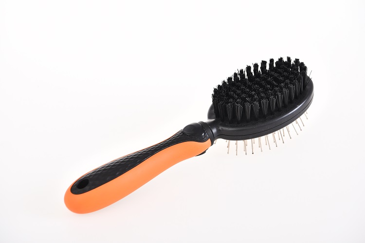 Plastic Double-side Colorful Soft Pet Hair Brush