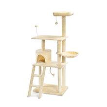 Cat Activity Platforms Sisal Cat Tree House,Scratching Post Cat Tree Tower