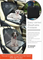 Wholesale Manufacturer Large Black Waterproof Foldable Dog Car Seat Cover,Washable Carrier Pet Car Seat Cover