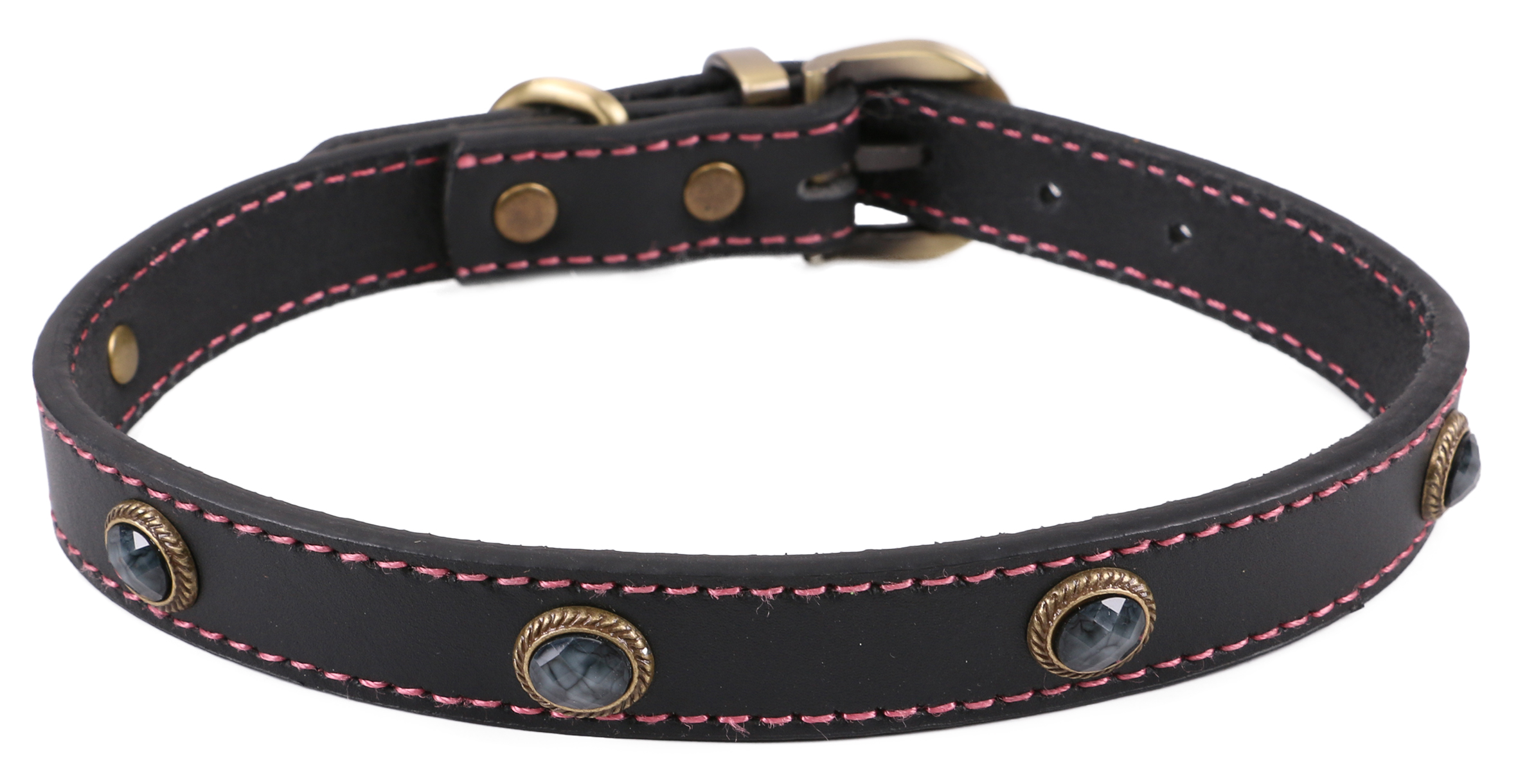 2019 hot sales fashion luxury thick durable collar for dog with charm decoration