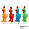 Eco-Friendly Cute Chicken Shape Pet Squeak Dog Latex Chew Toy