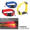 LED flash collar for dog light up in dark pet safety collars