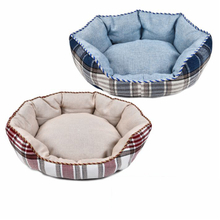 Custom Logo Octagonal Orthopedic Soft Pet Dog Bed