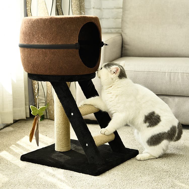 Customized Stylish Design Cat House Climbing Frame Cat Tree
