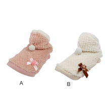 Good Quality Pink White Cute Winter Dog Clothes
