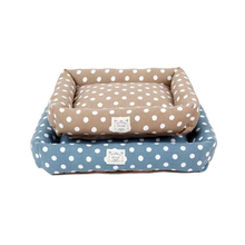 Fine Pet Products Soft Plush Cute Dot Hot Travel Dog Bed