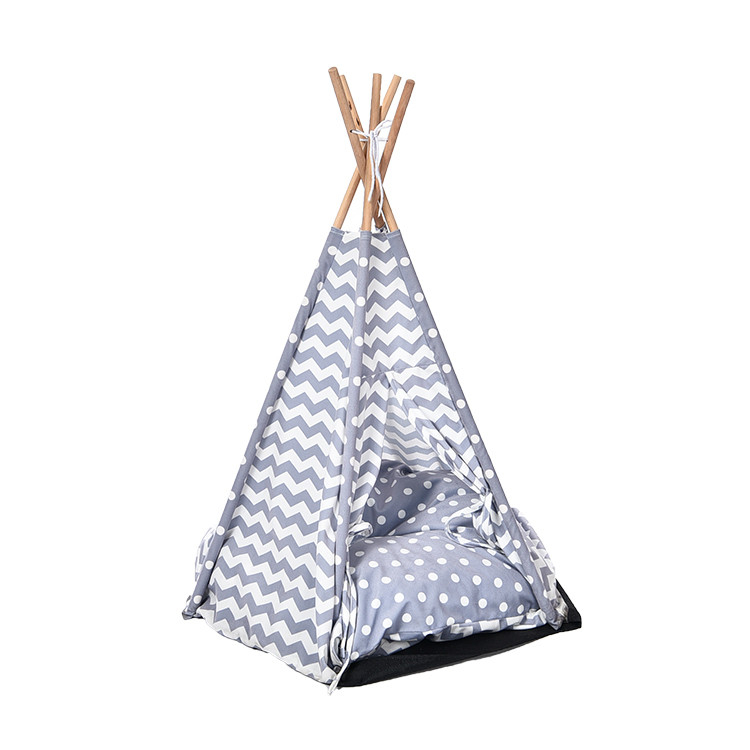 Petstar Soft Pet Tent Teepee Tribe Comfortable Dog Teepee