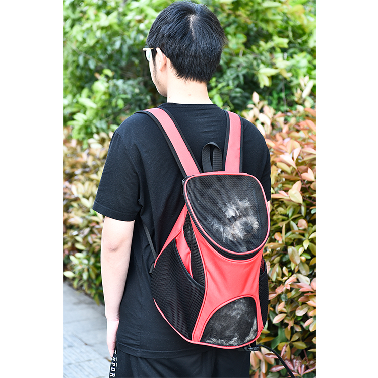 Customized Transportation Travel Luxury Breathable Outdoor Pet Dog Carrier Backpack