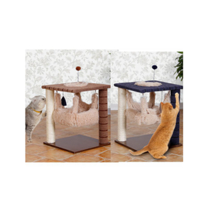 Factory Direct Sales Eco-friendly Sisal Cat Tree With Cat Bed