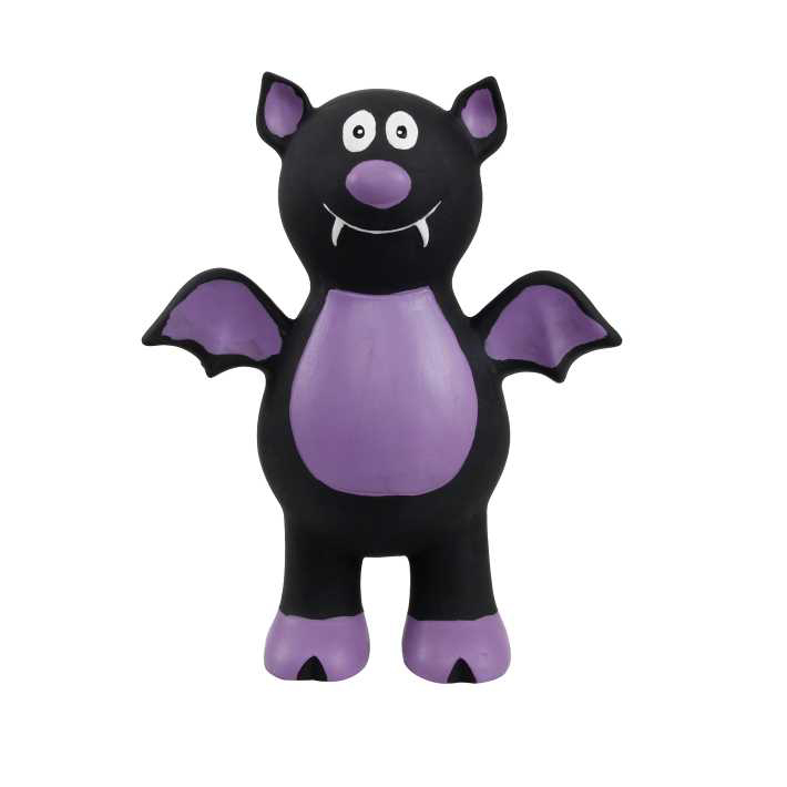 Funny Soft Squeak Bat Shape Latex Puppy Dog Toy