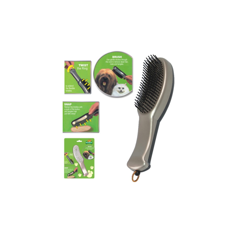 Promotional Abs Hair Cat Dog Grooming Brush