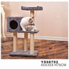 Wholesale 45*35*H79cm Natural SisalFur Pet Craft Luxury Cat Tree