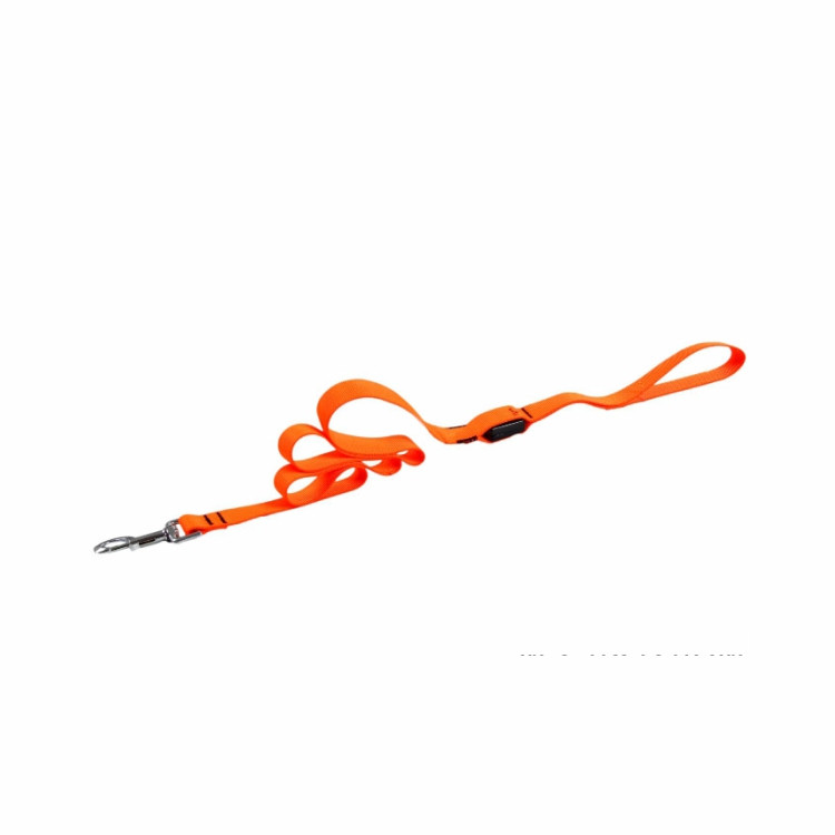 Wholesale Orange Nylon Hands Free Running Led Dog Leash