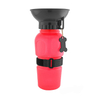 PP 7 Colors Fashion Outdoor Dog Pet Water Bottle, Convenient Public East to Carry Dog Water Bowl