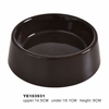 Eco-friendly Pure Color Easy To Clean Pp Ceramic Dog Pet Bowl