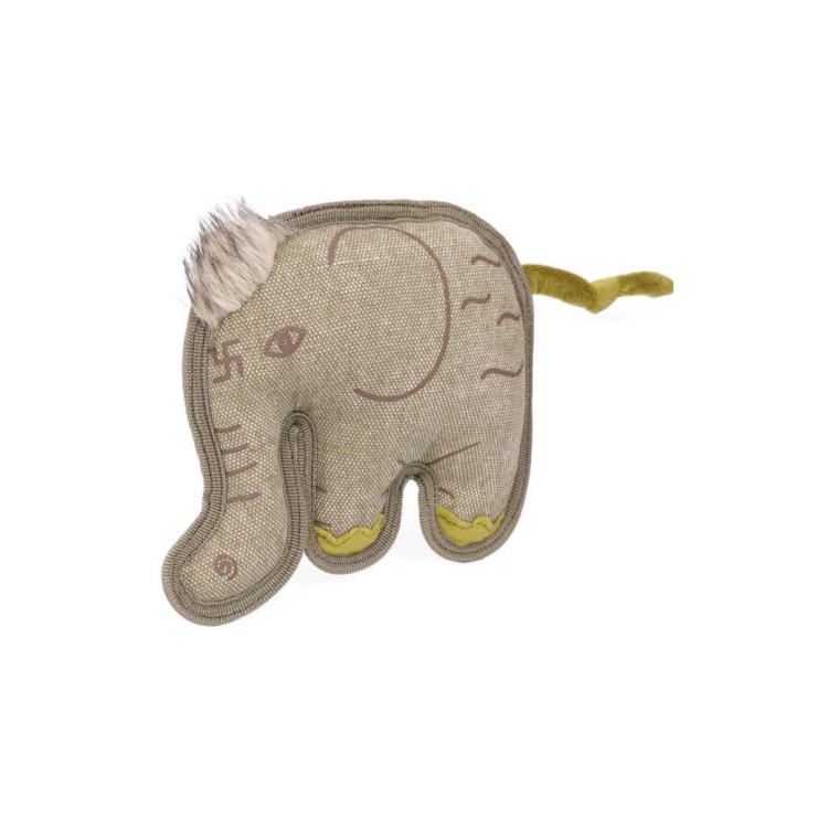 Custom cute elephant soft plush dog toy