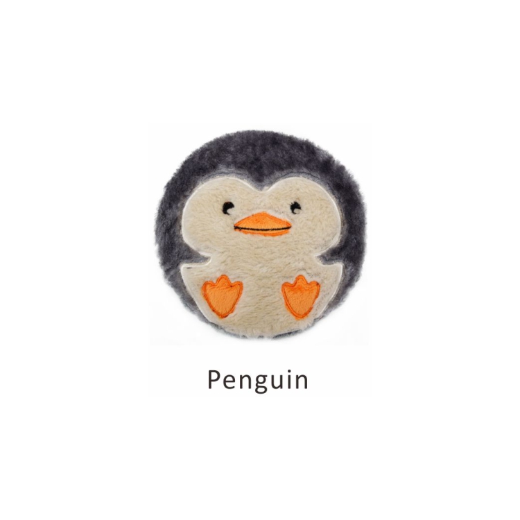 Hot Sale Lovely Penguin Face Emotion Pet Dog Plush Toy With Big Squeaker