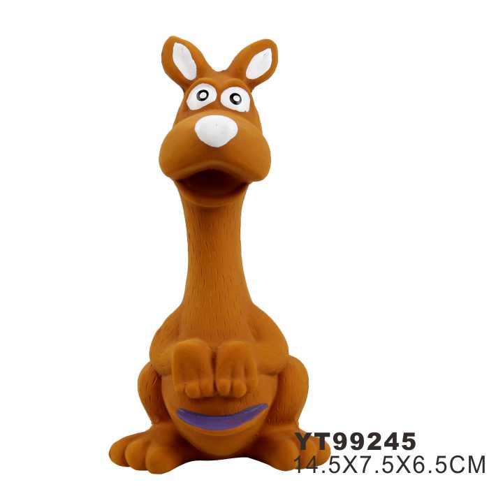 Safe Non-toxic Squeak Cute Dog Latex Chew Toy