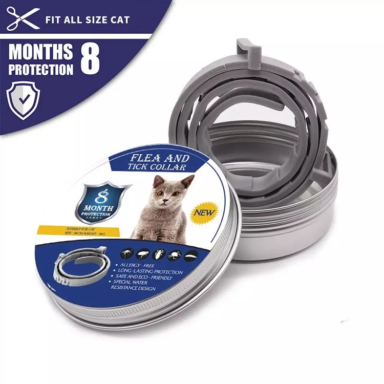 Anti-mosquito Eco-friendly Removes Cat Pet Collar Allergy-free Waterproof Dog Flea and Tick Collar
