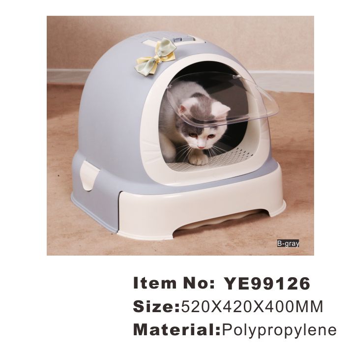 Wholesale Pet Cleaning Enclosed Training Automatic Cat Litter Toilet For Cats