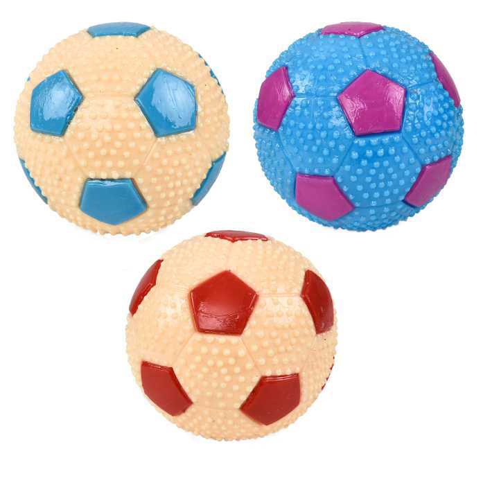 Durable TPR Foam Football Shaped Training Dog Toy for Chewing