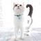 Breakaway Safety Durable Comfortable Soft PU Leather Cat Collar With Bell