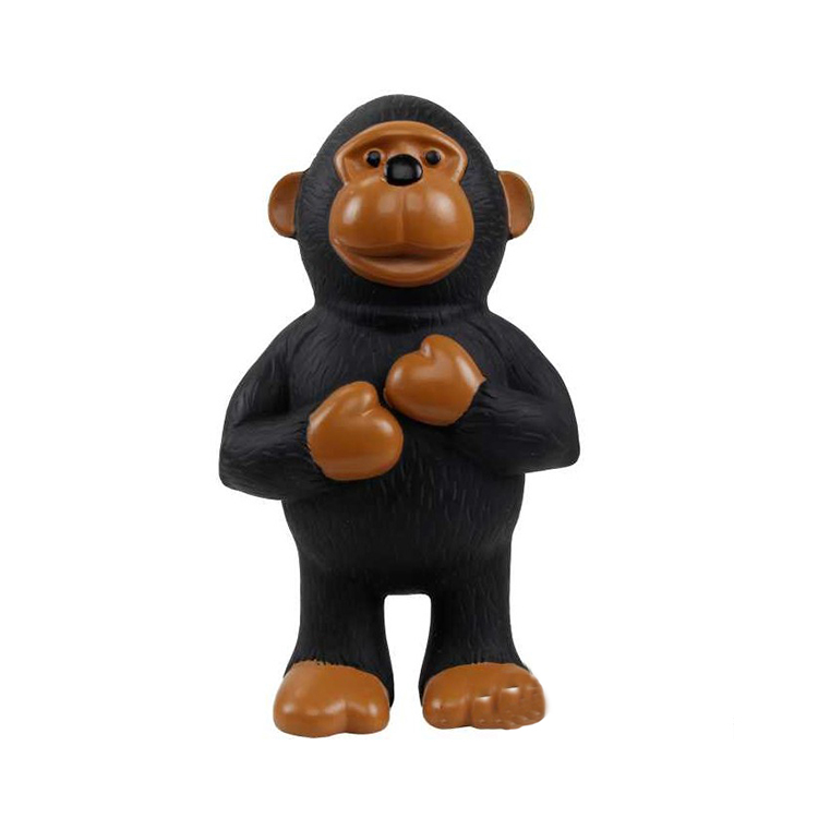 New Arrive Soft Pet Squeak Funny Puppy Interactive Monkey Dog Toy