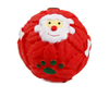 Jumbler Ball Pet Merry Christmas Red Dog Vinyl Squeaker Toys