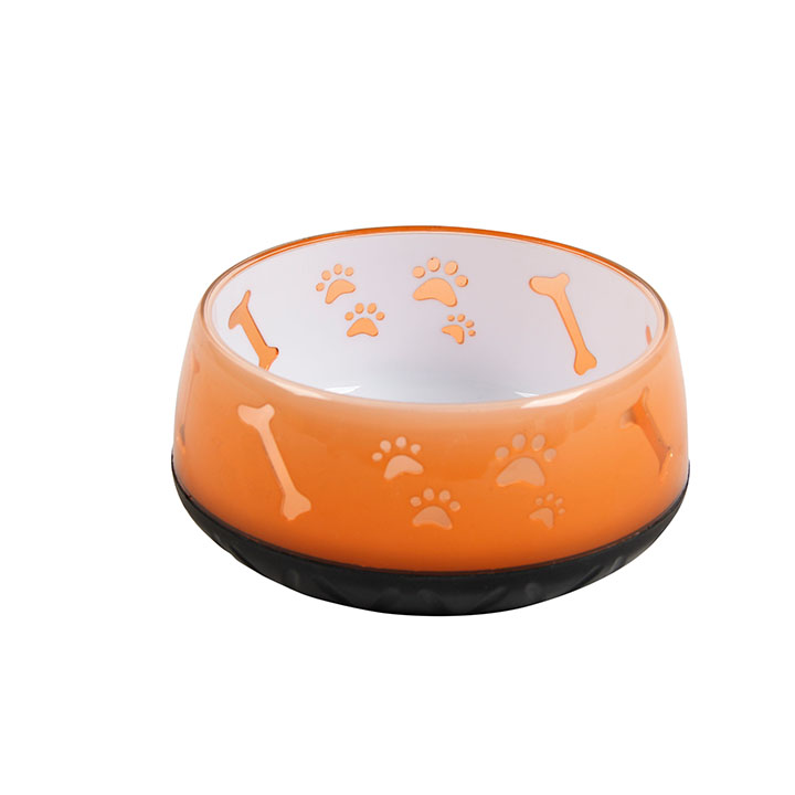 Non-slip Round Water Dish Feeder Pet Dog Food Bowl