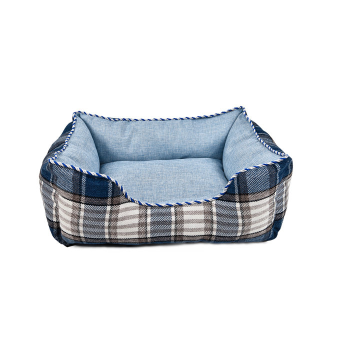 Custom Logo Durable Polyester Pet Warming Dog Bed
