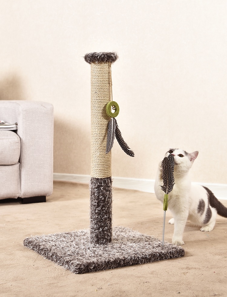 Customized Modern Wood Cat Toy Ball Cat Tree